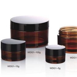 Un bocal cosmétique vide
