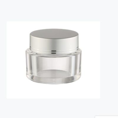 Un bon prix. 10 g de pot cosmétique acrylique fabriqué à partir de matériaux de corps en PP et de matériaux de base en PMMA en ligne