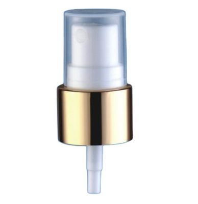 Un bon prix. 18/410 20/410 24/410 pompe à pulvérisation en or / argentée pour bouteilles en plastique en ligne
