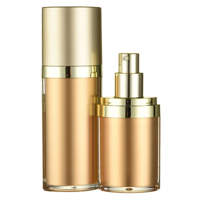 Un bon prix. Bouteille cosmétique acrylique en forme d'oeil avec taille de bouteille 61*42 mm type de pulvérisateur de pompe en ligne