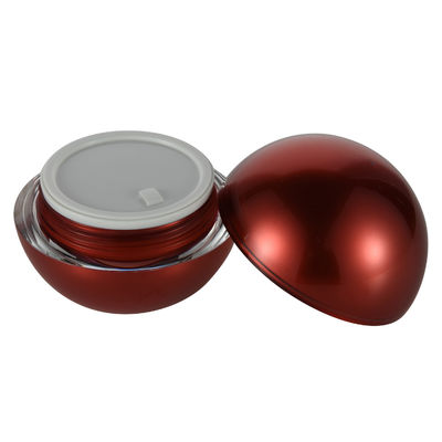 Un bon prix. Bouchon à vis en forme de boule Pmma Crème cosmétique Jar 15g 30g 50g Pour la lotion pour le visage en ligne