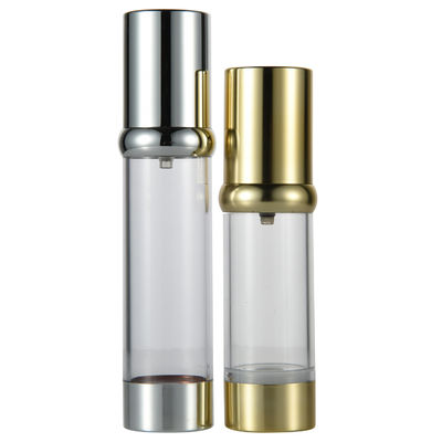 Un bon prix. Matériau de base en aluminium 30 ml 40 ml Bouteille de crème pour les yeux Design sans air Collier Matériau PP en ligne