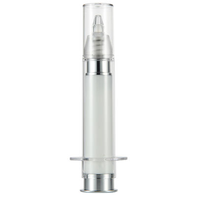 Un bon prix. 10 ml de capacité Impression par écran Contenant cosmétique vide sans air pour bouteille de crème pour les yeux en ligne