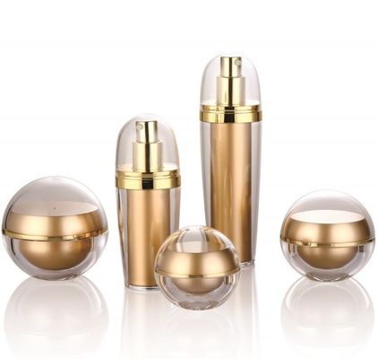 Un bon prix. Matériau du corps en PP Bouteille sans air en forme de boule acrylique 30 ml 50 ml pour fournitures de beauté en ligne