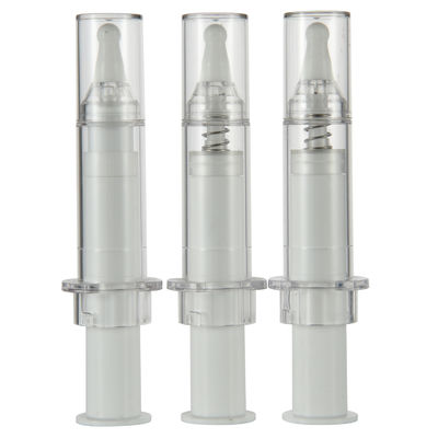 Un bon prix. 5 ml/10 ml/14 ml/20 ml Bouteille de seringue Bouteille de crème pour les yeux sans air pour la mode en ligne