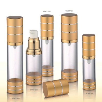 Un bon prix. Bouteille sans air de 15 ml 20 ml 30 ml 40 ml 50 ml avec pulvérisateur à pompe en plastique en PP en ligne