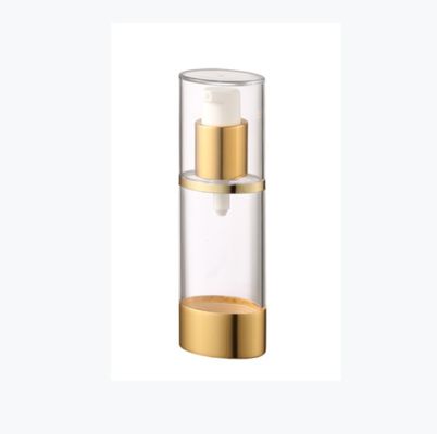Un bon prix. Forme ovale 30 ml contenant en plastique vide sans air pour la crème 115 mm de hauteur en ligne