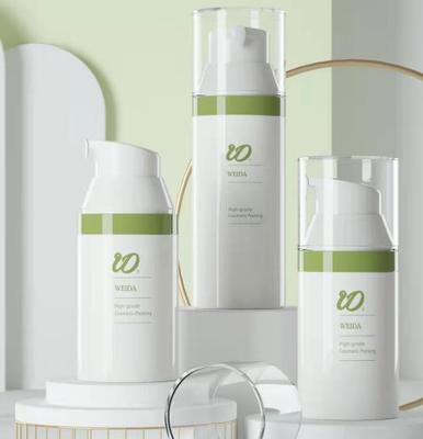 Bon prix Flacon pompe sans air PETG 30ml 50ml pour emballage cosmétique en ligne