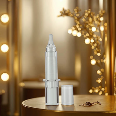 Bon prix Flacon seringue cosmétique sans air de 10 ml, 15 ml, 20 ml pour crème pour les yeux en ligne