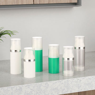 Bon prix Flacon pompe sans air en PETG 30 ml 50 ml pour sérum cosmétique en ligne