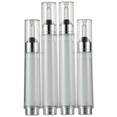 Bon prix Seringue de flacon de lotion sans air de 10 ml - Pompe cosmétique en PETG pour crème sérum en ligne
